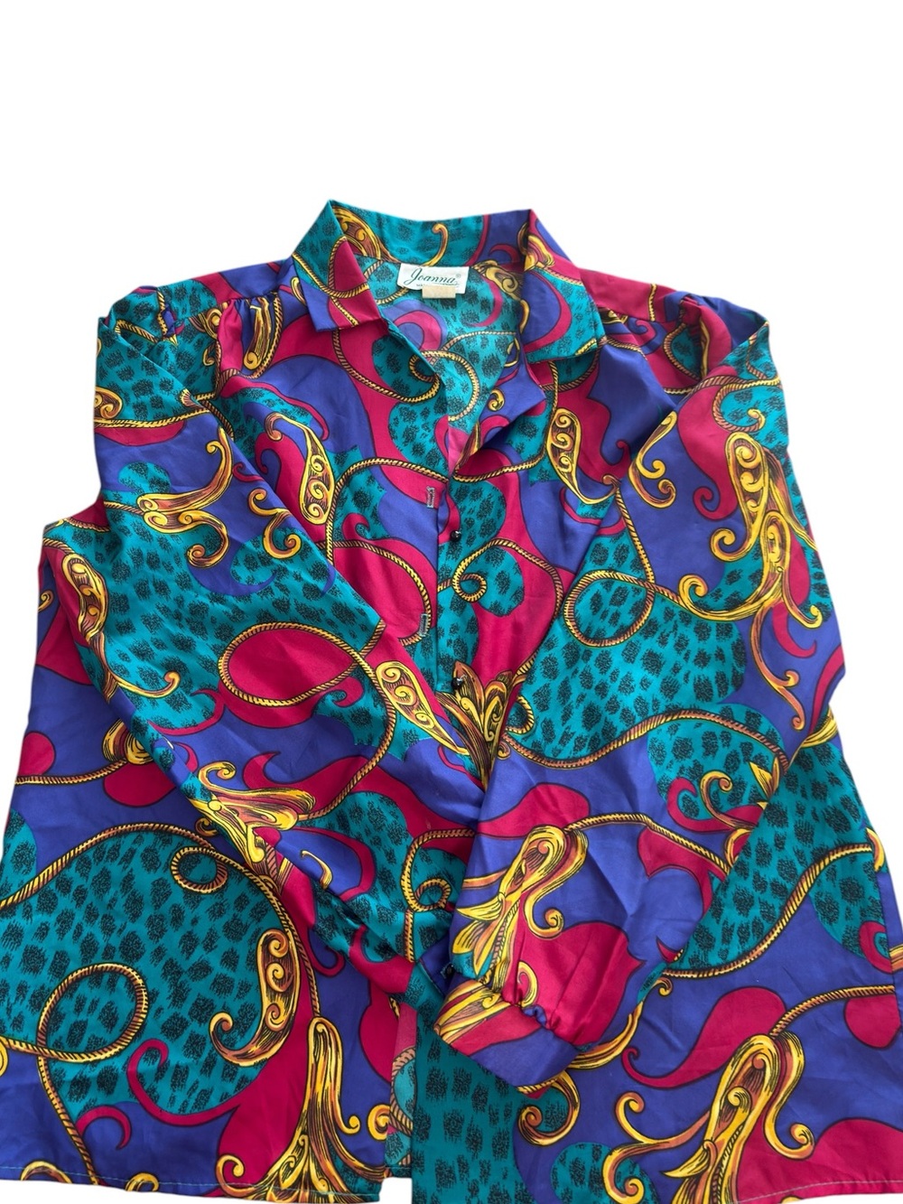 Vintage Vibrant Blouse
